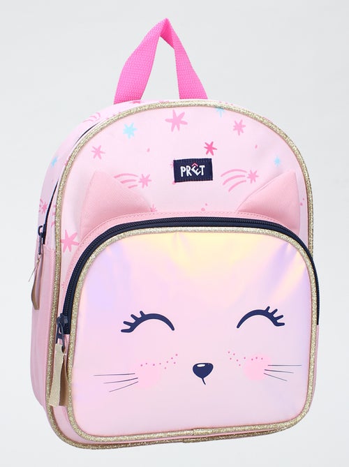 Mochila com estampado gato - Kiabi