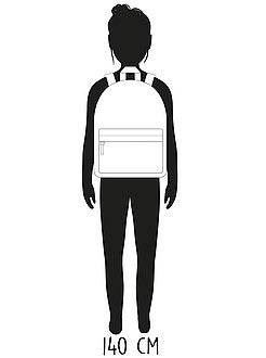 Mochila com estampado - Kiabi