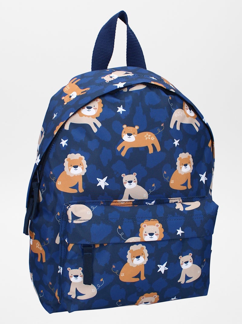 Mochila com estampado selva Azul - Kiabi