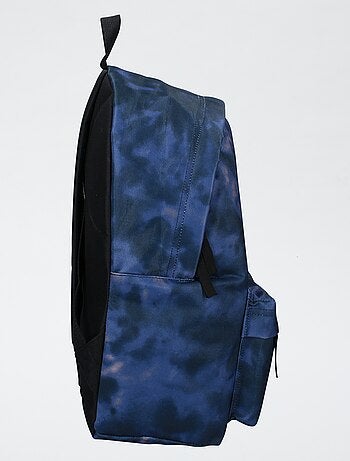 Mochila com estampado tie and dye