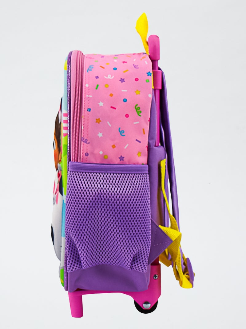 Mochila com rodinhas ''A Casa Mágica da Gaby' Rosa - Kiabi