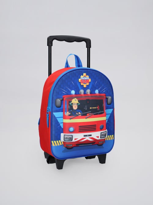 Mochila com rodinhas 'Bombeiro Sam' - Kiabi