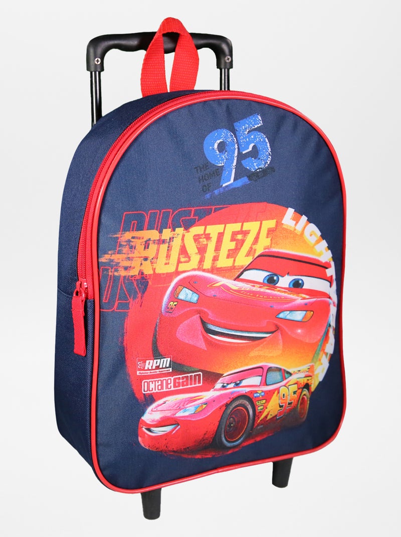 Mochila com rodinhas 'Carros' Azul - Kiabi