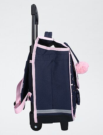 Mochila com rodinhas de fantasia