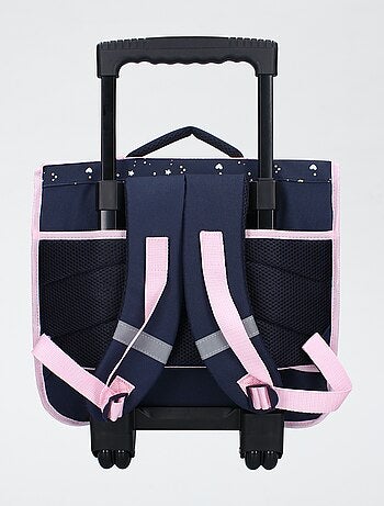 Mochila com rodinhas de fantasia
