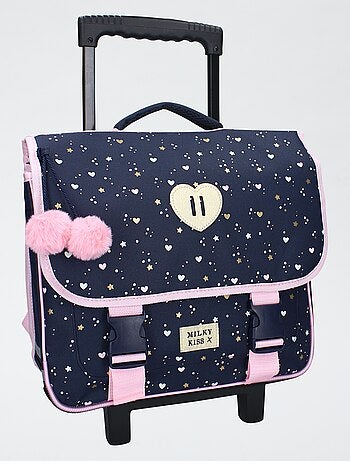 Mochila com rodinhas de fantasia