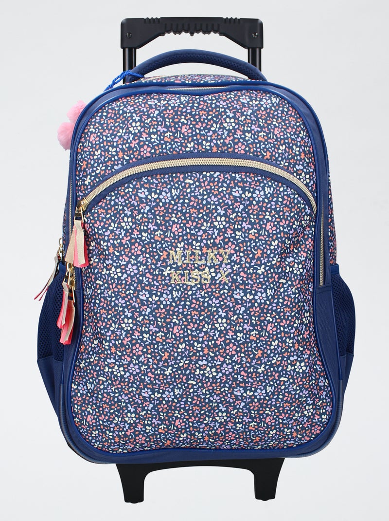 Mochila com rodinhas de fantasia Azul - Kiabi