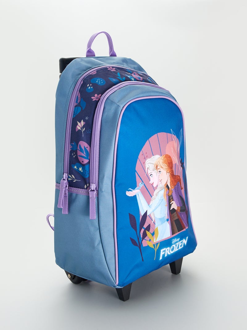Mochila com rodinhas 'Frozen' Azul - Kiabi