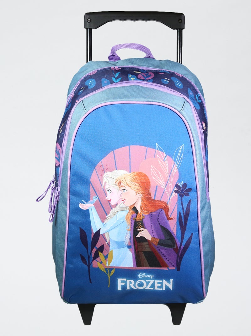 Mochila com rodinhas 'Frozen' Azul - Kiabi