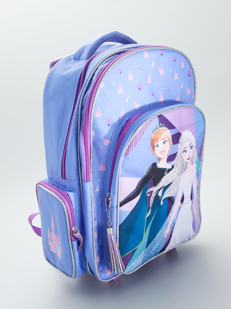 Mochila com rodinhas 'Frozen' Azul - Kiabi