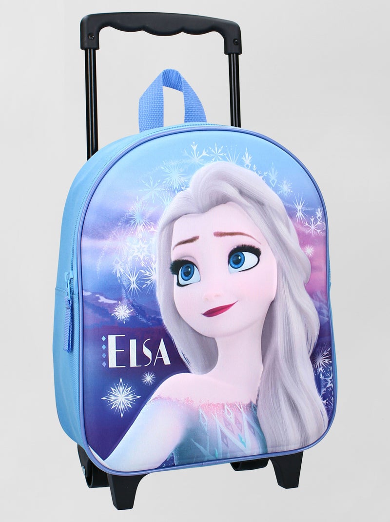 Mochila com rodinhas 'Frozen' Azul - Kiabi
