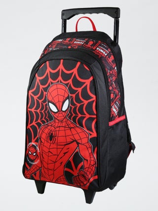 Mochila com rodinhas 'Homem-Aranha'
