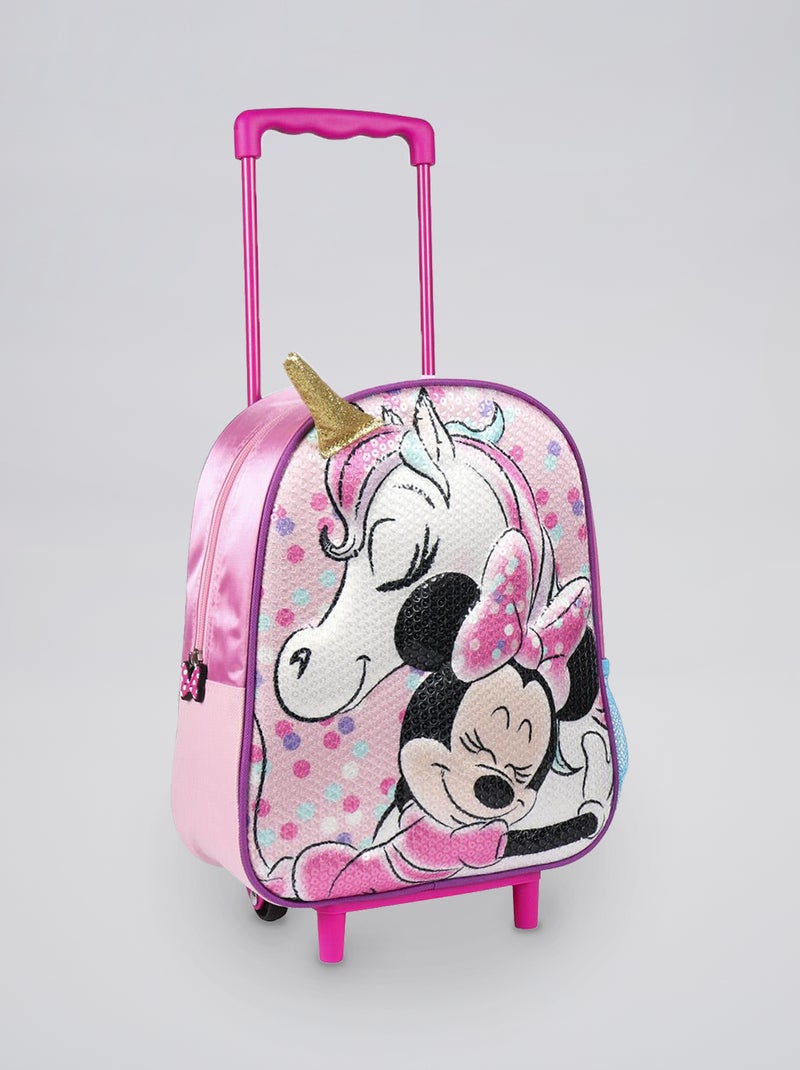Mochila com rodinhas 'Minnie' Rosa - Kiabi