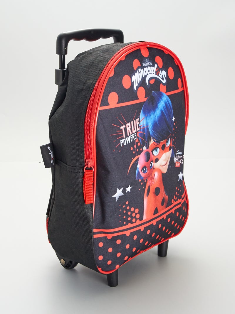 Mochila com rodinhas 'Miraculous' Preto - Kiabi