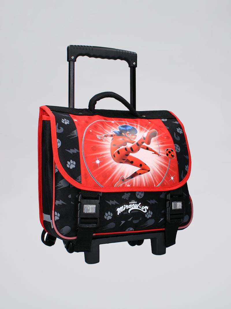 Mochila com rodinhas 'Miraculous' Preto - Kiabi