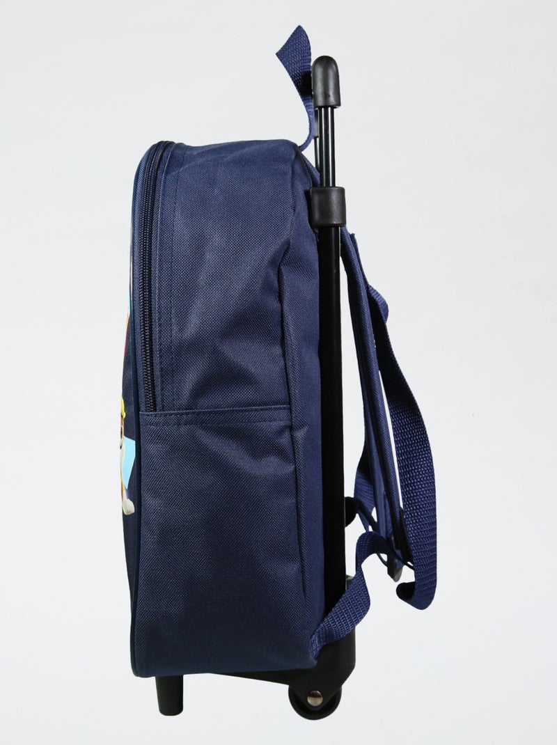Mochila com rodinhas 'Patrulha Pata' Azul - Kiabi