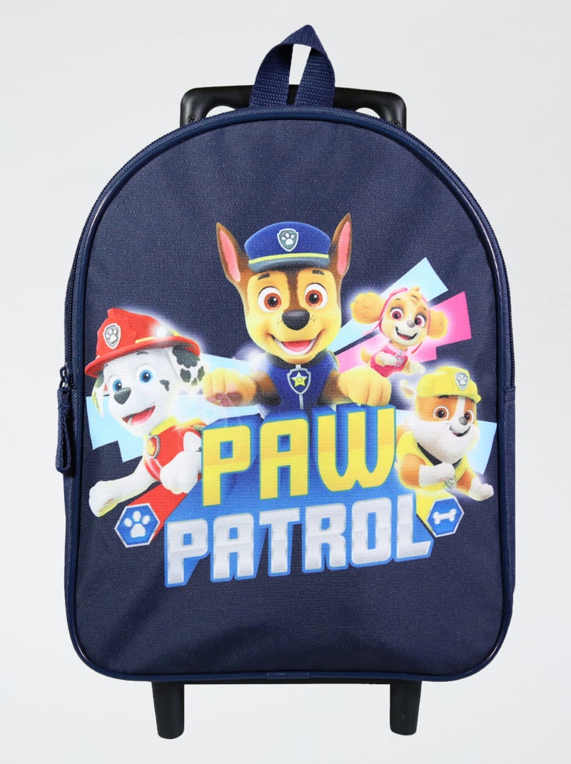 Mochila com rodinhas 'Patrulha Pata' Azul - Kiabi