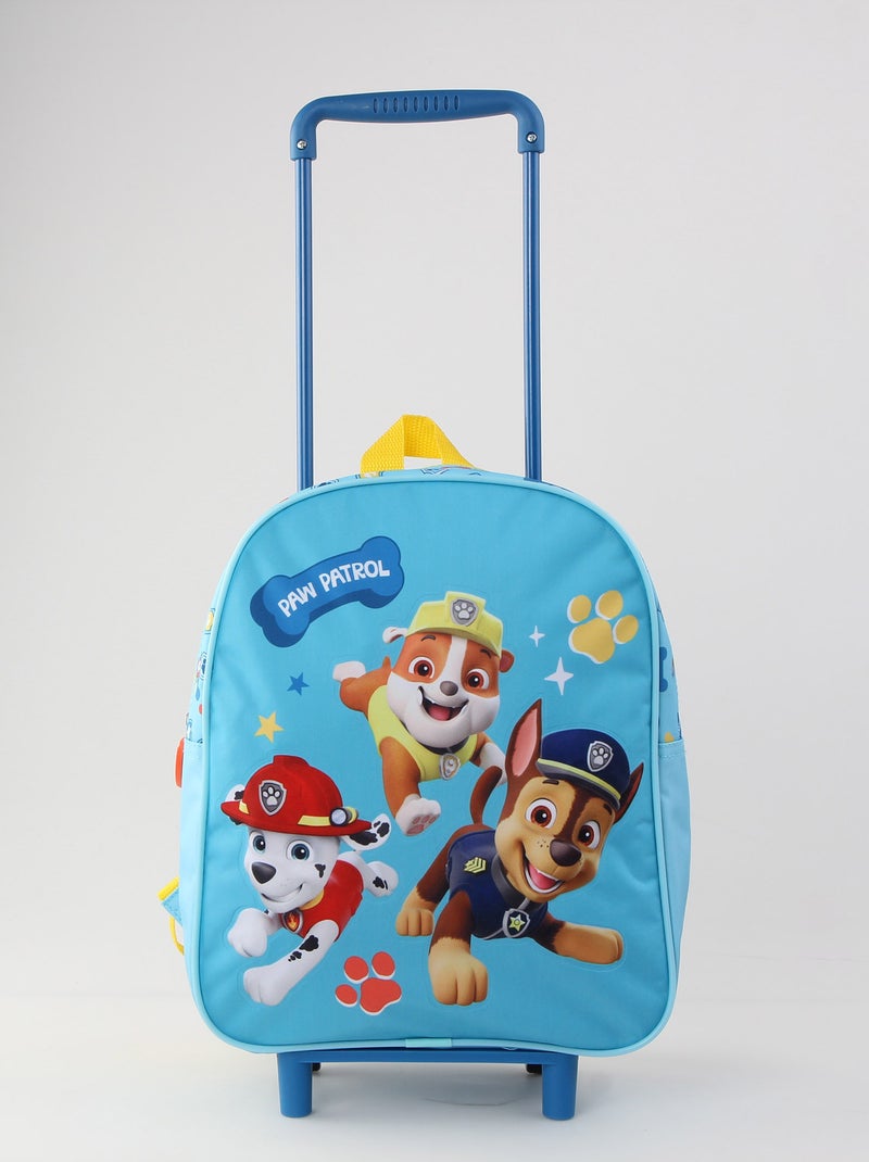 Mochila com rodinhas 'Patrulha Pata' Azul - Kiabi