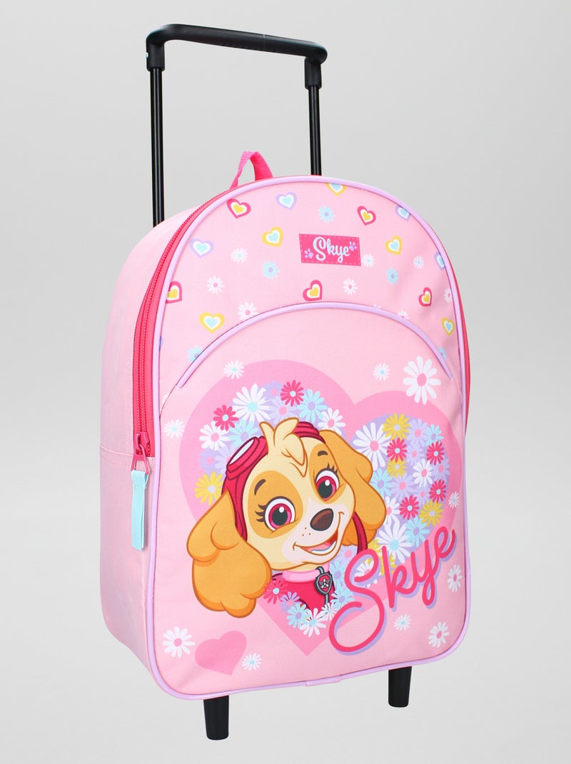 Mochila com rodinhas 'Patrulha Pata' ROSA - Kiabi