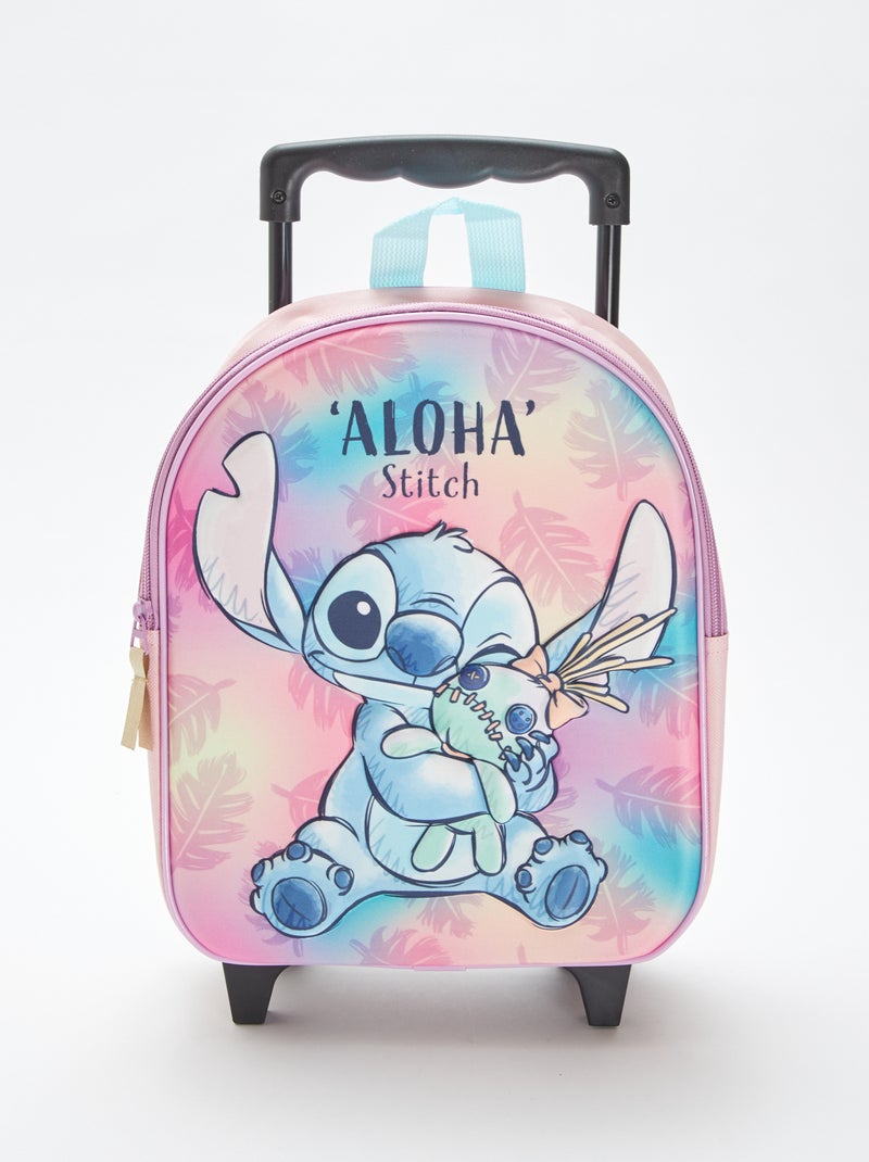 Mochila com rodinhas 'Stitch' 'Disney' ROSA - Kiabi