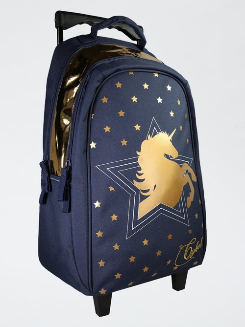 Mochila com rodinhas 'unicórnio' - Kiabi