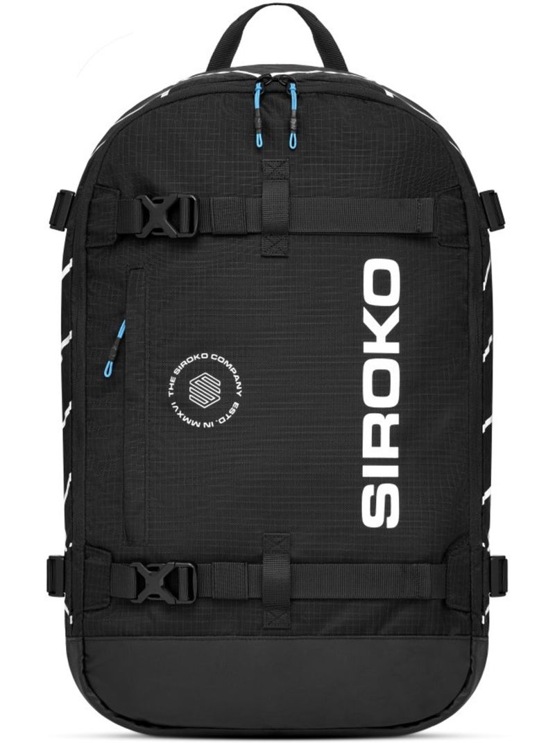 Mochila compacta de 18l para desportos de inverno Preto - Kiabi