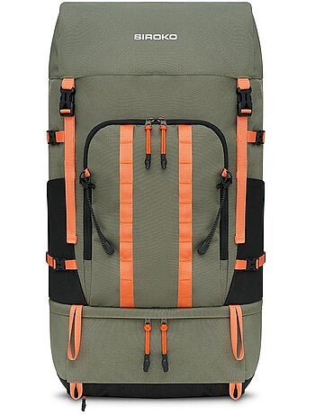 Mochila de caminhada de 50l com capa impermeável