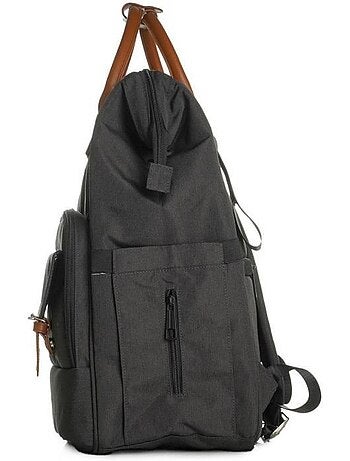 Mochila de fraldas thermobaby escapade com 3 bolsos térmicos e muda-fraldas