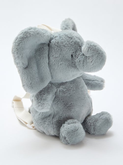 Mochila de pelúcia 'elefante' - Kiabi