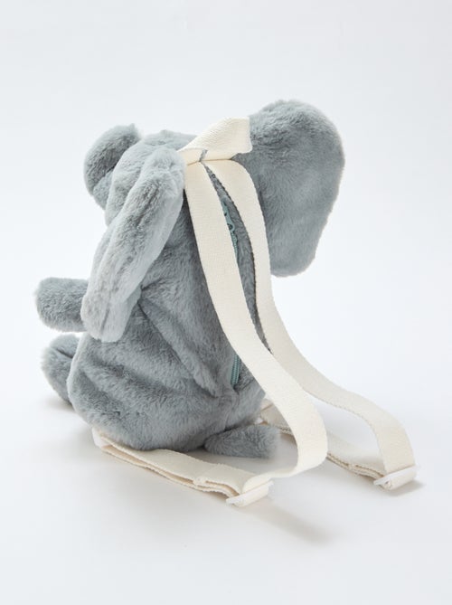 Mochila de pelúcia 'elefante' - Kiabi