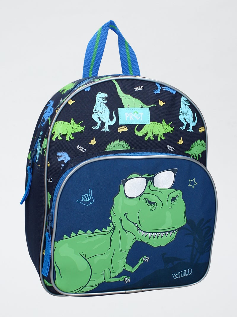Mochila Dinossauro Azul - Kiabi