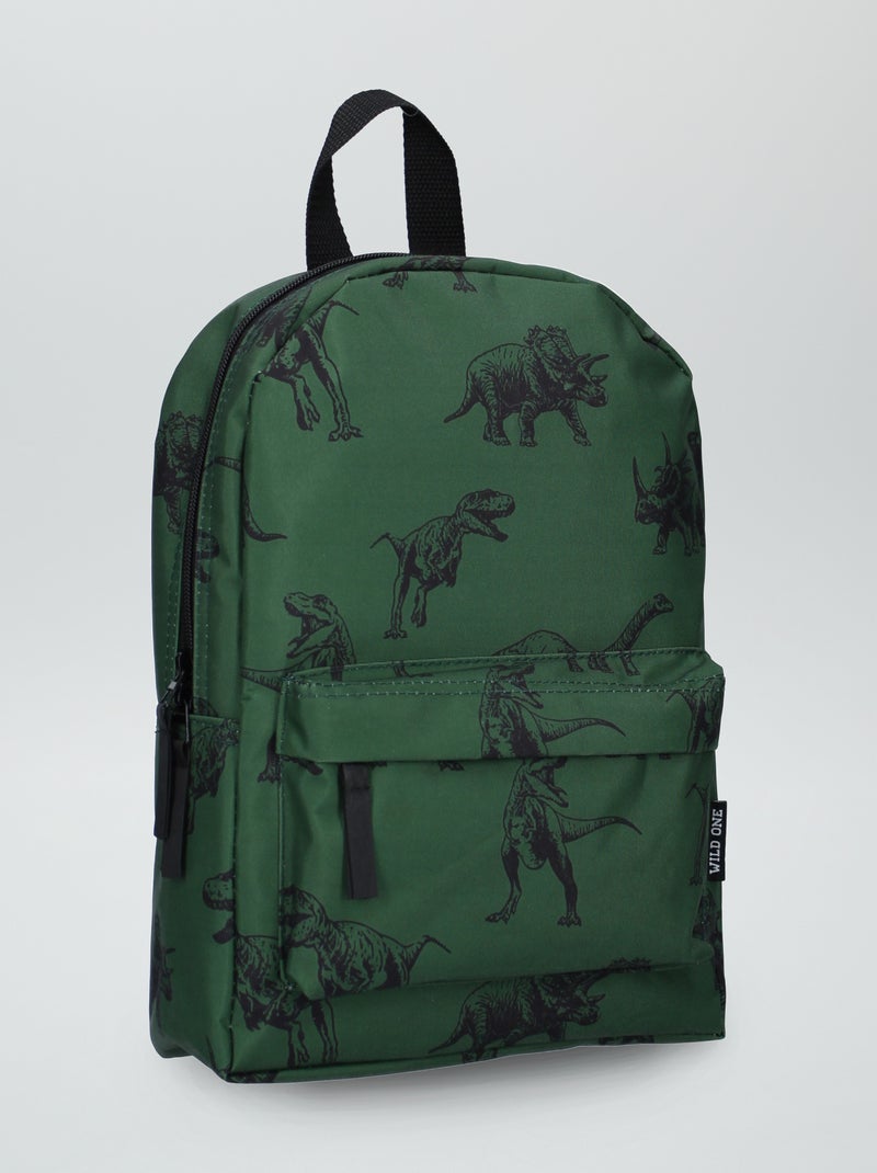 Mochila 'Dinossauros' Verde - Kiabi