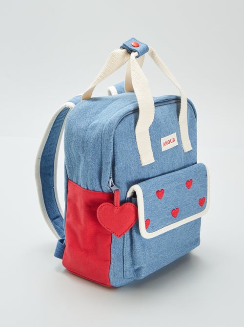 Mochila efeito ganga - Kiabi