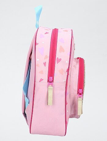 Mochila em forma de coração unicórnio