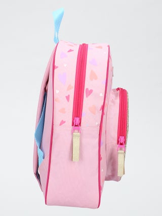 Mochila em forma de coração unicórnio
