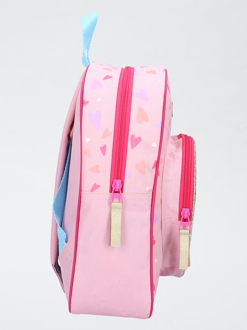 Mochila em forma de coração unicórnio - Kiabi