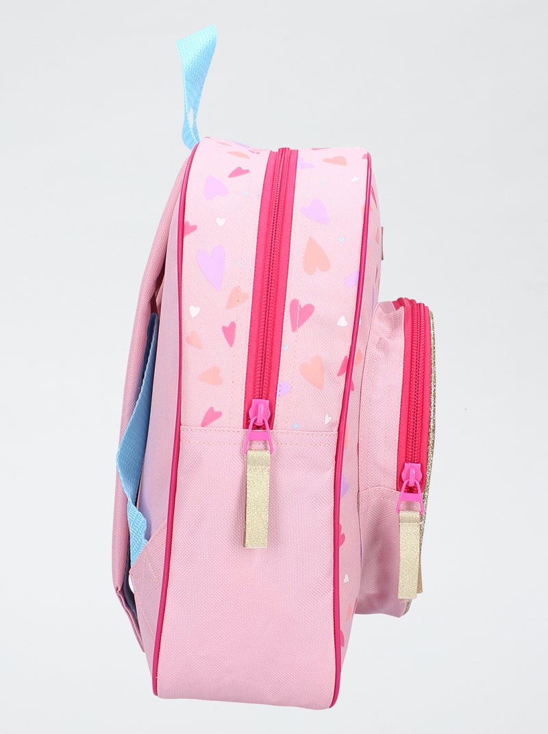 Mochila em forma de coração unicórnio Rosa - Kiabi