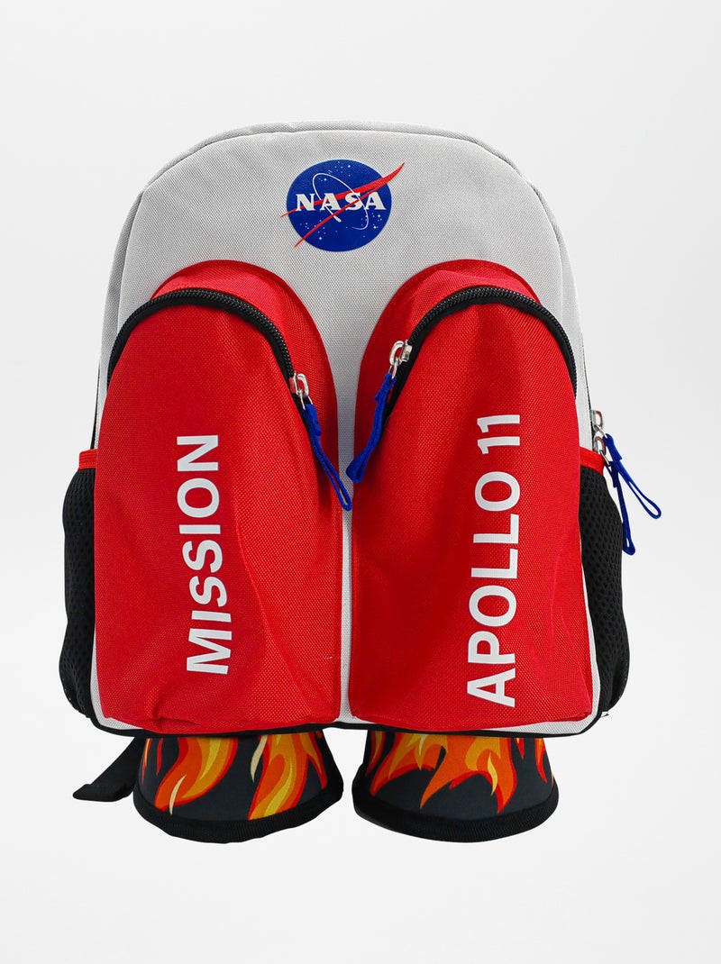 Mochila em forma de foguetão 'Nasa' Branco - Kiabi