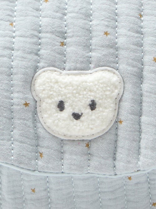 Mochila em gaze de algodão estampada - Kiabi