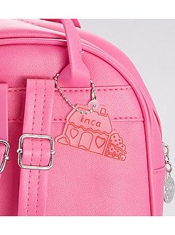 Mochila em pele sintética com orelhas de coelho - Kiabi