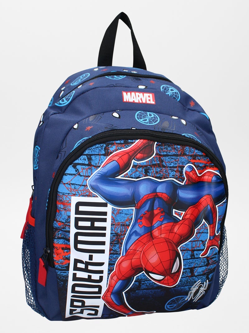 Mochila estampada 'Homem-Aranha' Azul - Kiabi