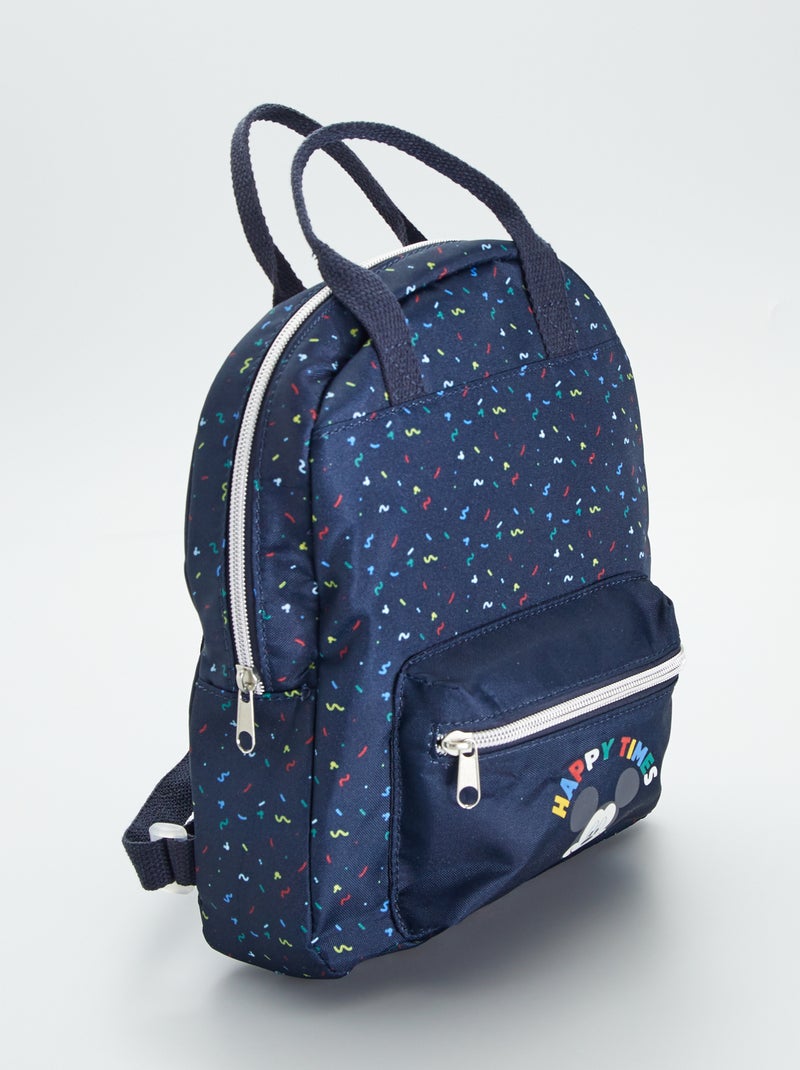 Mochila estampada 'Mickey' Azul - Kiabi