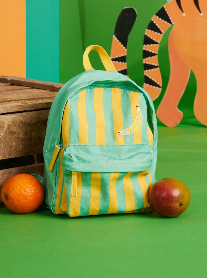 Mochila estampada x Arianne Butto VERDE - Kiabi