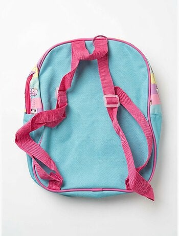 Mochila gabby's dollhouse azul menina | licença oficial