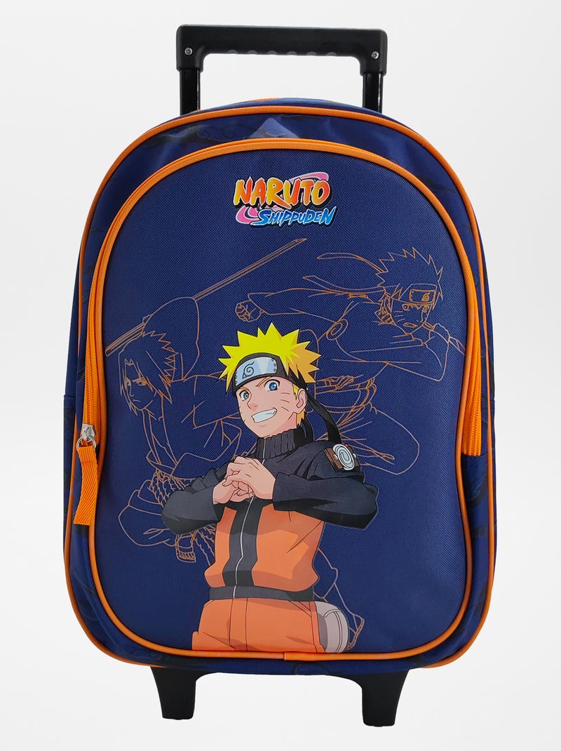 Mochila grande com rodinhas 'Naruto' Azul - Kiabi