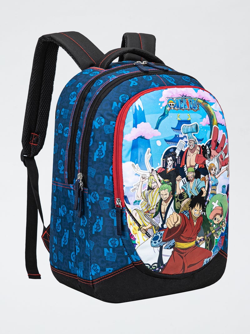 Mochila grande 'One piece' Azul - Kiabi
