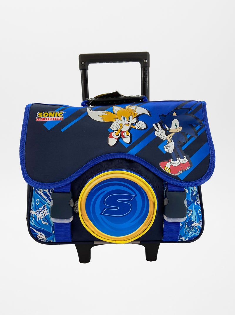 Mochila grande 'Sonic' Azul - Kiabi