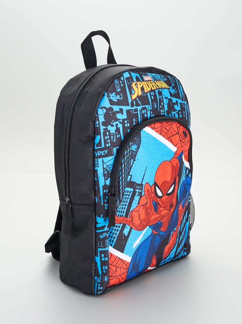 Mochila 'Homem-Aranha' Preto - Kiabi