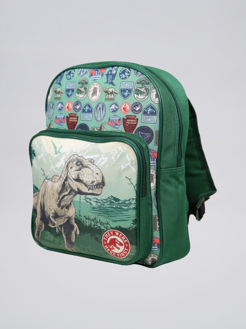Mochila 'Mundo Jurássico' Verde - Kiabi