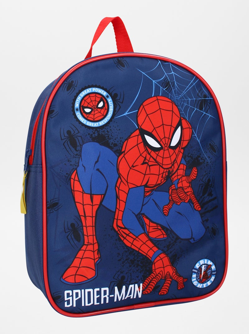 Mochila pequena 'Homem-Aranha' Azul - Kiabi